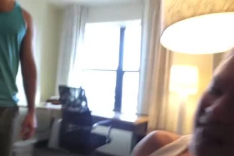 Straight lad poked By two homosexual studs