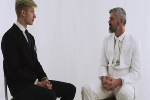 Mormon boy tied Up And nailed By older Hunk