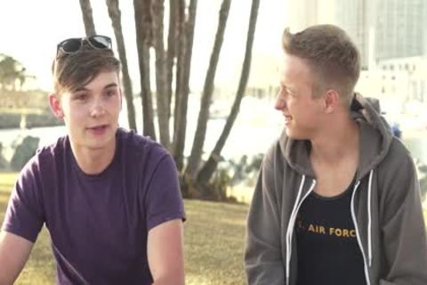 Our Very Own blond Teenage Lad dildo - Finn & Noah