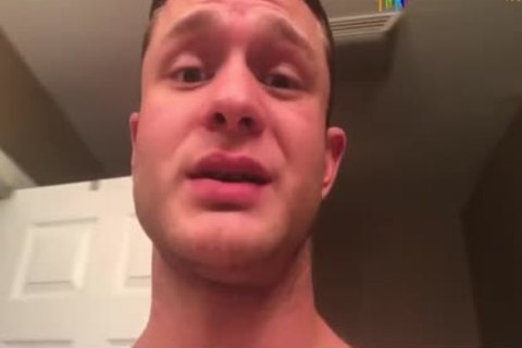 Muscle teen Showing Off His Super brawny