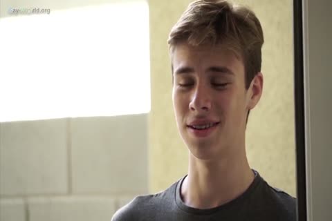 Young european bear seduce