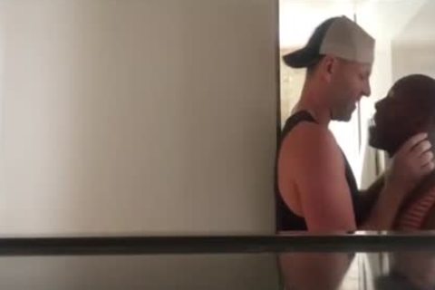 young  black Lad Likes White dong