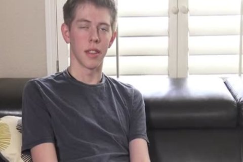 Blond lad Show His ramrod And booty