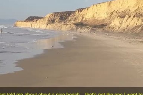 Cockumentary: lustful Straight fellow Visits homo in nature's garb Beach
