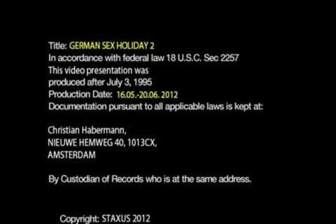 German Sex Holiday Two