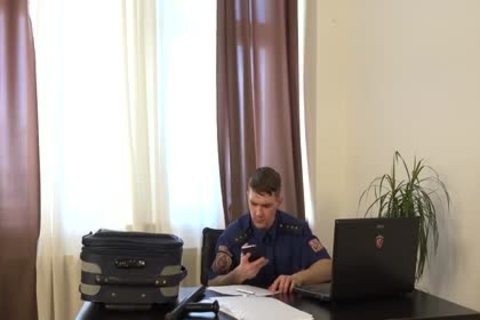 giant dong Airport Officer fucks A young dude