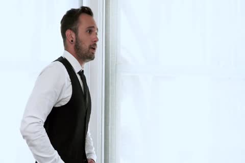 Well-dressed men Take Off Their clothes