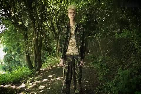 Army Dropouts Sc 1 Flip Flopping Army boyz Relish An Outdoor hammer With Oodles Of ejaculate 4172