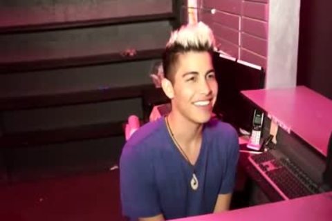 sleazy Latino teen Binds And blows His wild Straight friend