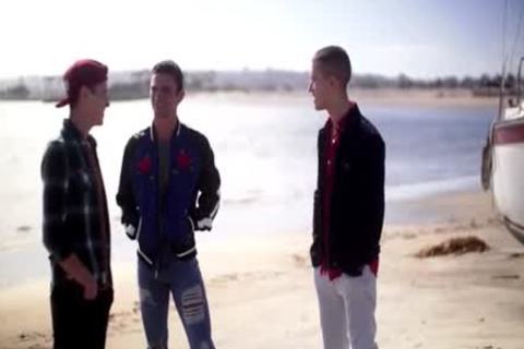 fresh twink Threeway