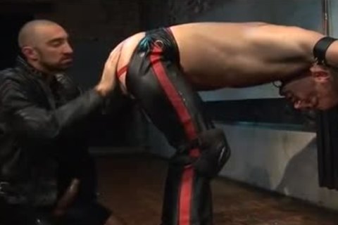 hardcore gay Leather Agressive plow By DoomGAY