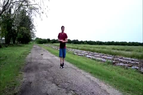 teen Hitchhiker tied And slammed