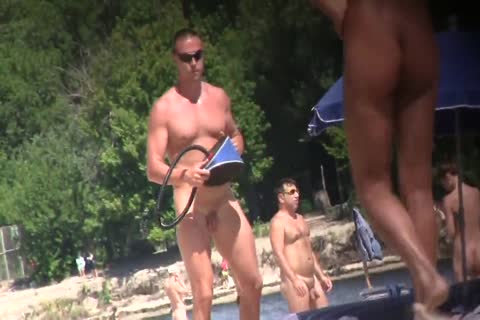 SPYING ON naked men AT THE NUDIST BEACH - VOL 1