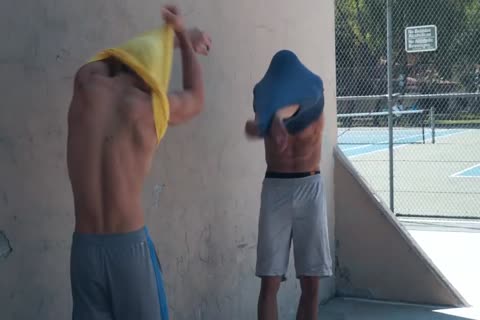 RB2778 Straight Hunk Brett Swanson receives poked By Ashton Dale