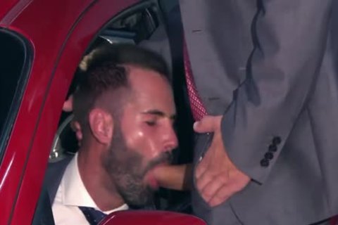 Hector pounds With A Suit On