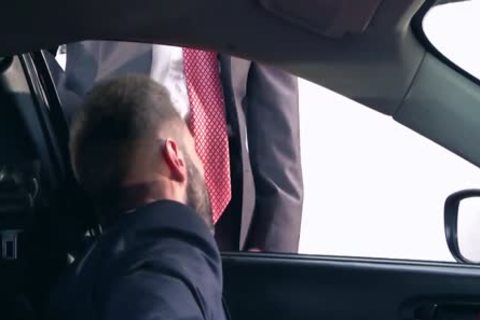 Hector pounds With A Suit On