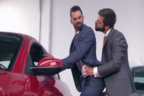 Hector pounds With A Suit On