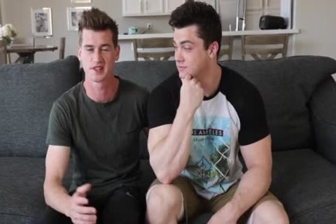 Collin Could Barely Handle London's lengthy knob!