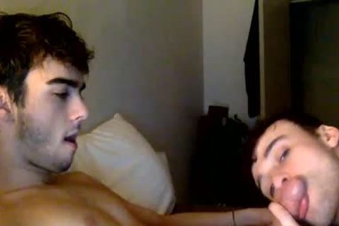 boys Do The oral joy And suck Each Other's wazoo