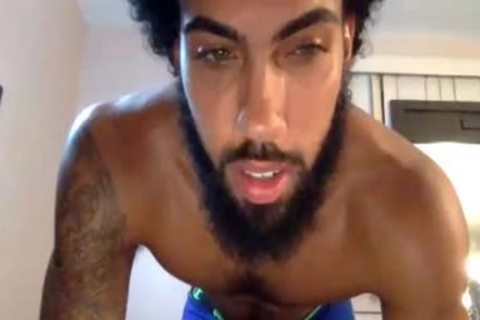 Bearded man Showing His large shlong