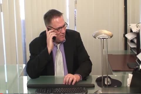 Daddy Bear receives concupiscent At The Office