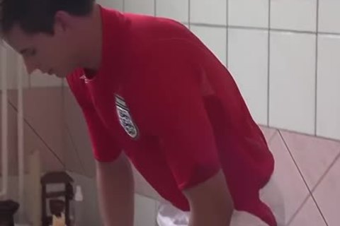 Soccer three-some fuck