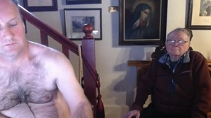 grandpa And Daddy Play On cam