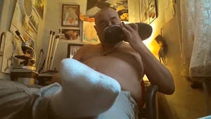 dark Smelly Sneakers And My taskmaster Feet