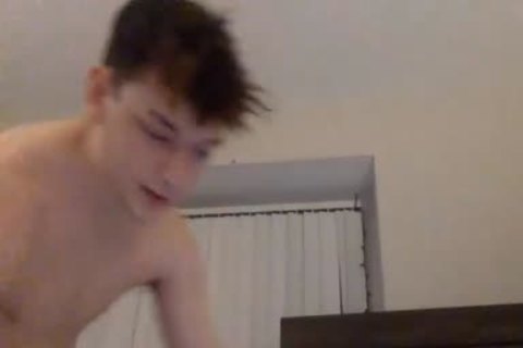 Teenage lad Masturbating In webcam