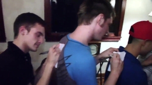 Less Than Six receives A Glow Stick