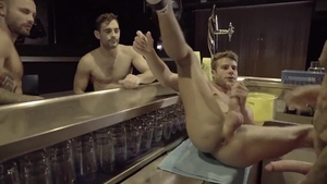 Allen King's 4-dude bunch-sex -Dylan James, Max Arion, Jeffrey