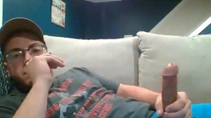 large ramrod Solo - jerking off 26