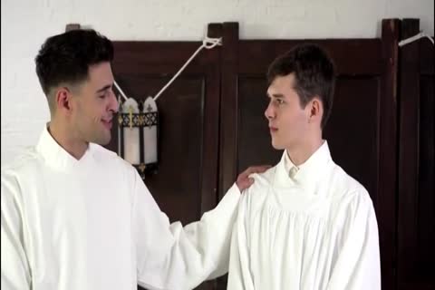 Alter teen acquires Barebacked By Priest