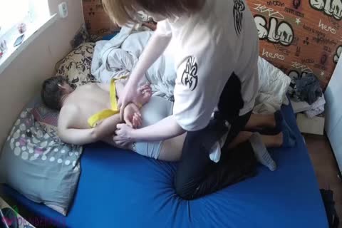 I Woke Up My legal age teenager friend By Humping His arse, Then I Used Him And Jerked Him Off