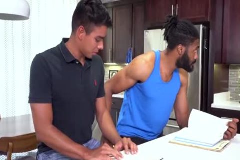 BBC Muscle Daddies bonks Latino twink