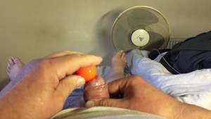 Foreskin Filled With 23 Marbles Plus Plastic Ball