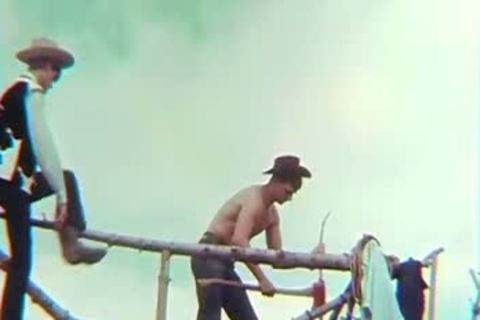 Cowboy blowjobs outdoors