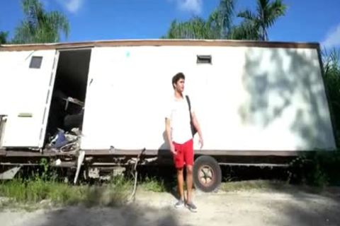 Hitchhiker receives Bounds, Whipped And plowed By gorgeous Daddy