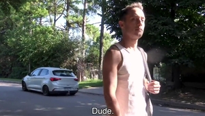 Tattooed Latinos banging Each Other In The Park