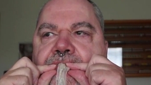 homosexual Lut Sucks A penis And Eat spooge