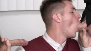 Naughty twink boy butt fuck