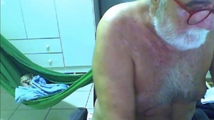 daddy man cum On webcam