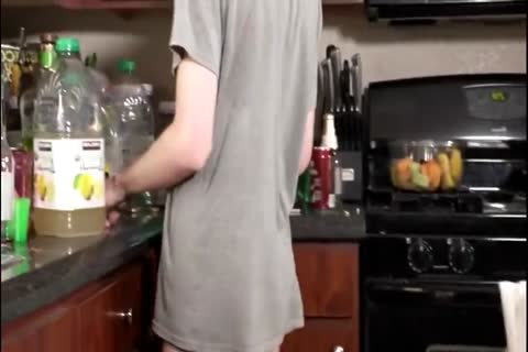 Two twinks raw In The Kitchen