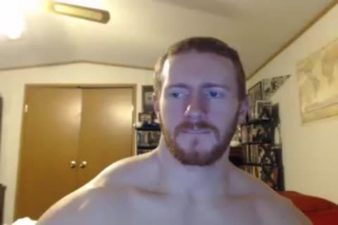 Ginger guy discharges one more biggest Load