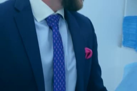 Dr pounds pooper With His Suit On