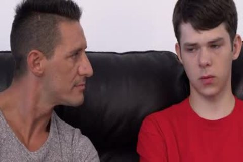 Stepson engulfing And fucking His Dads Hard ramrod