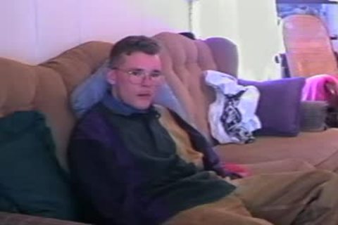 fresh sleazy guy Is Serviced By daddy homosexual guy