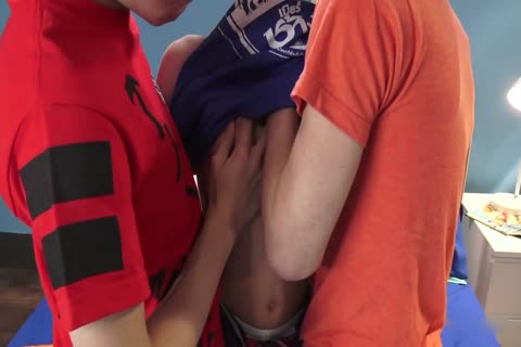 Three lusty legal age teenagers