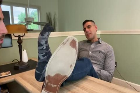 Foot slavemaster Carlos Worshiped