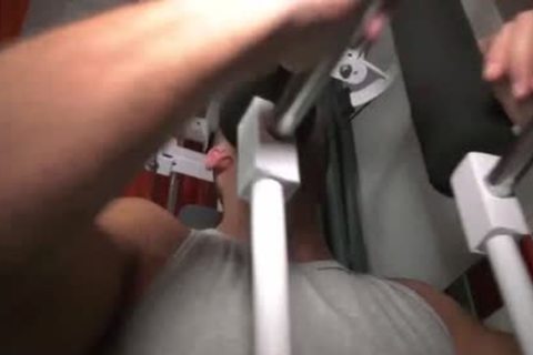 tasty Personal Trainer acquires fucked By slutty hairy Bodybuilder In A Gym